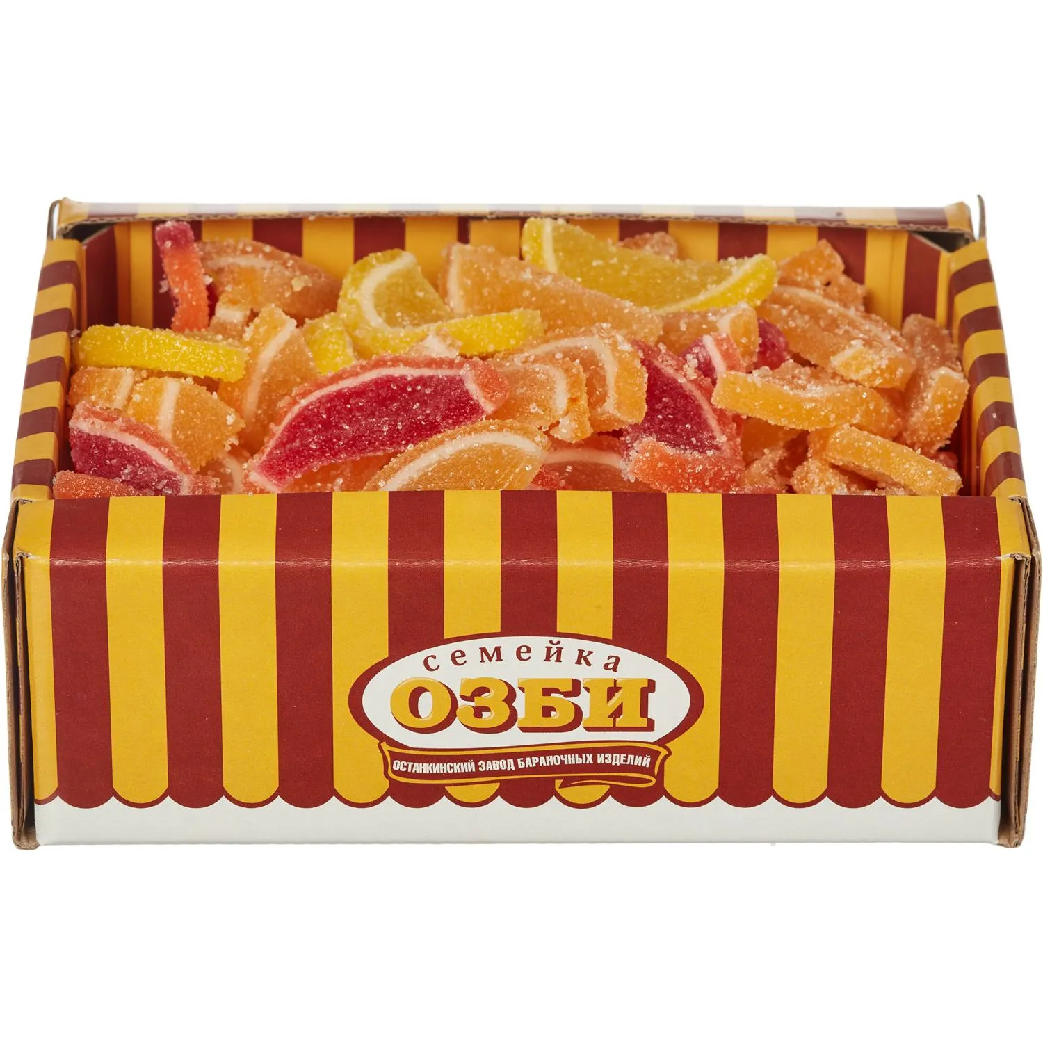 Мармелад Семейка ОЗБИ дольки,ассорти, 650г, 1331663К