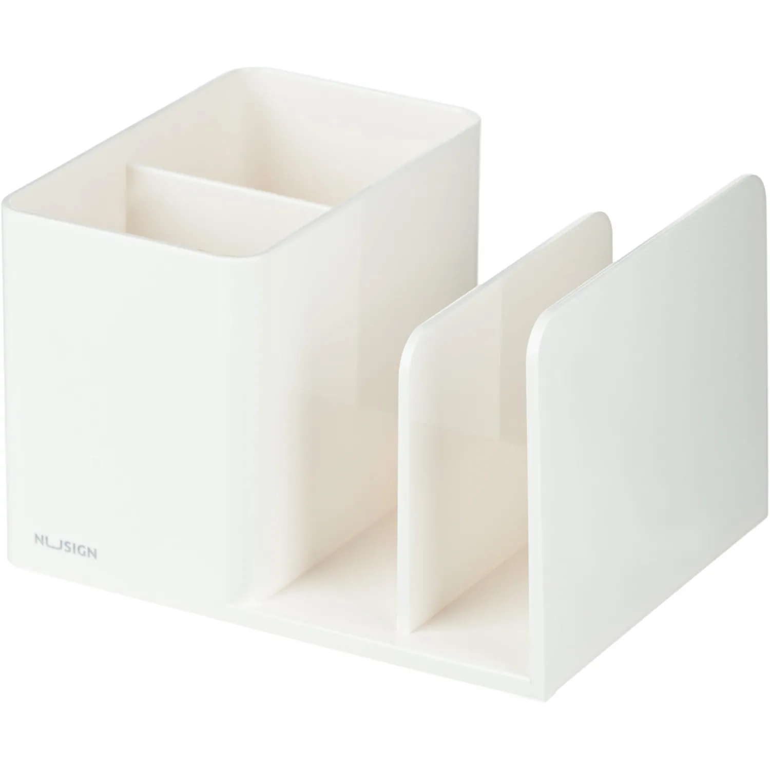 Подставка-органайзер д/канц.мел Deli NuSign ENS950white 120х155х96 4отд бел, 1691754К