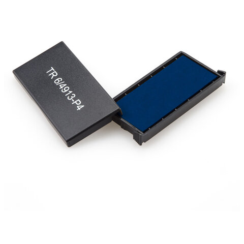 Подушка сменная 59х23мм, синяя, для Trodat 4913P4, 171100060