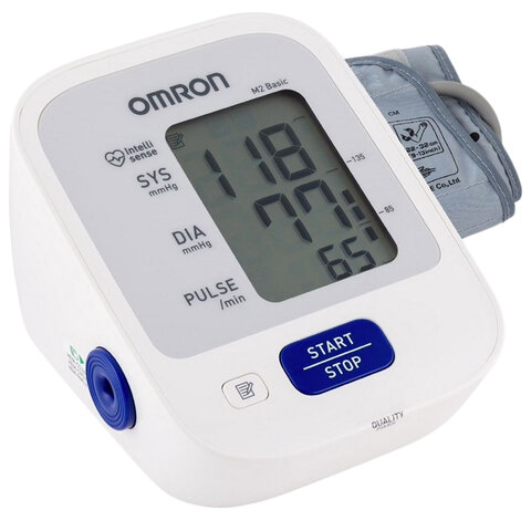 Тонометр (МЕД РегУд) OMRON M2 (HEM-7121-RU), манжета 22-32 см, автоматический, на плечо, питание 4хАА