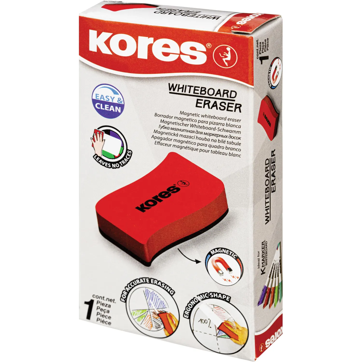 Губка-стиратель для маркерных досок магнитная Magnetic Whiteboard Eraser, 495453К