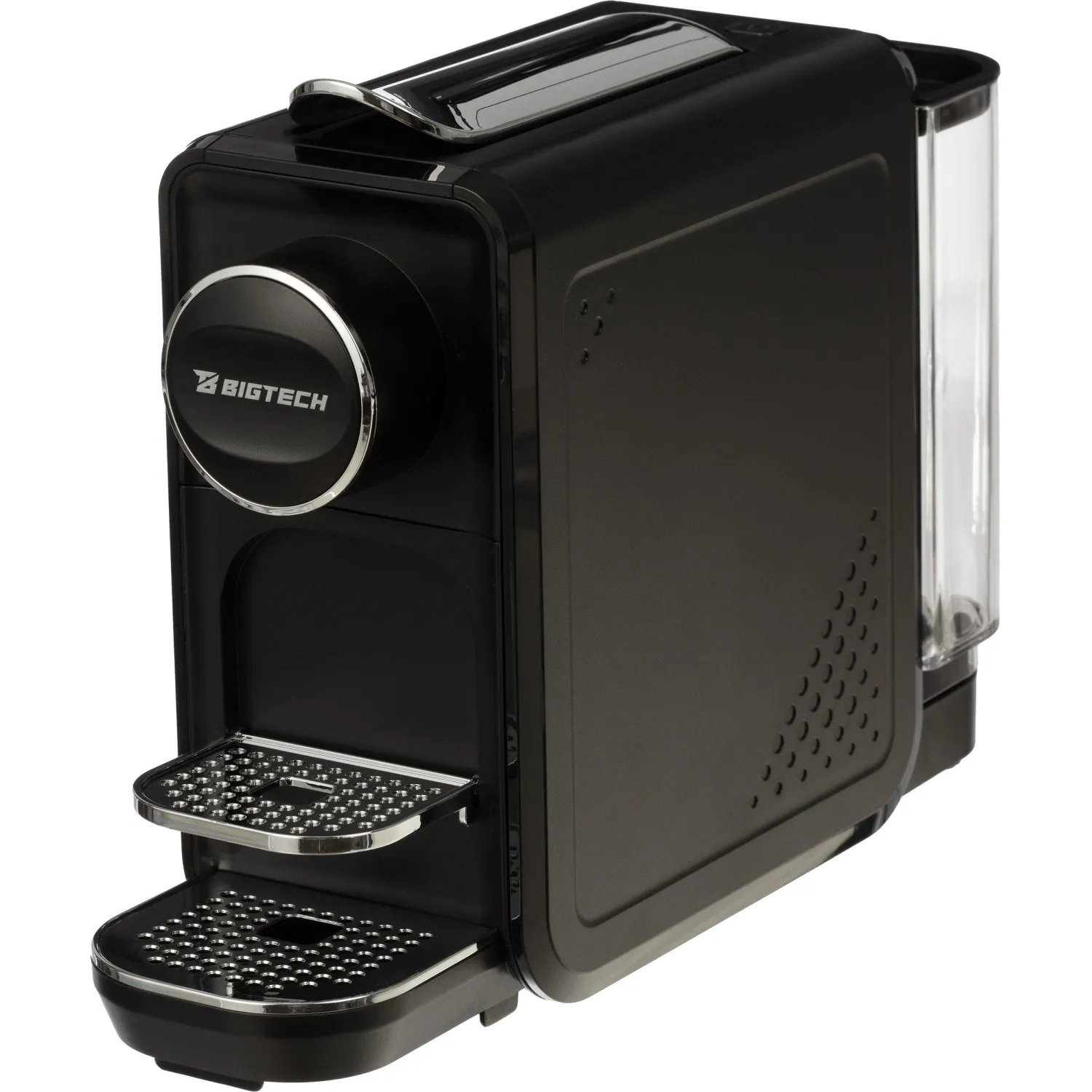 Кофемашина капсульная BigTech EСM303B, 0,7литра, 1400 Вт, черная, 2008957К