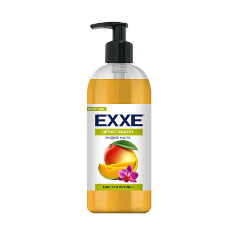 Мыло жидкое 500 мл EXXE BODY SPA ДЕТОКС ЭФФЕКТ "Манго и Орхидея", С0007524