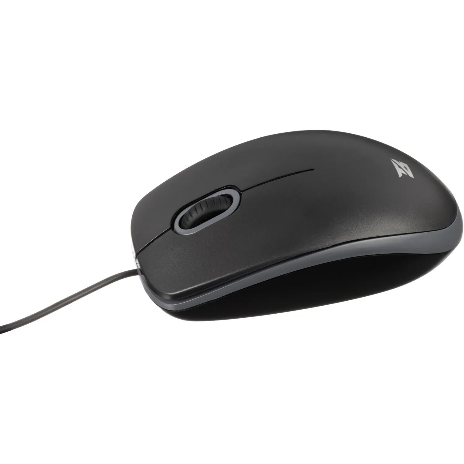 Мышь компьютерная Bigtech BM-B100BG черный/серый, 2068682К