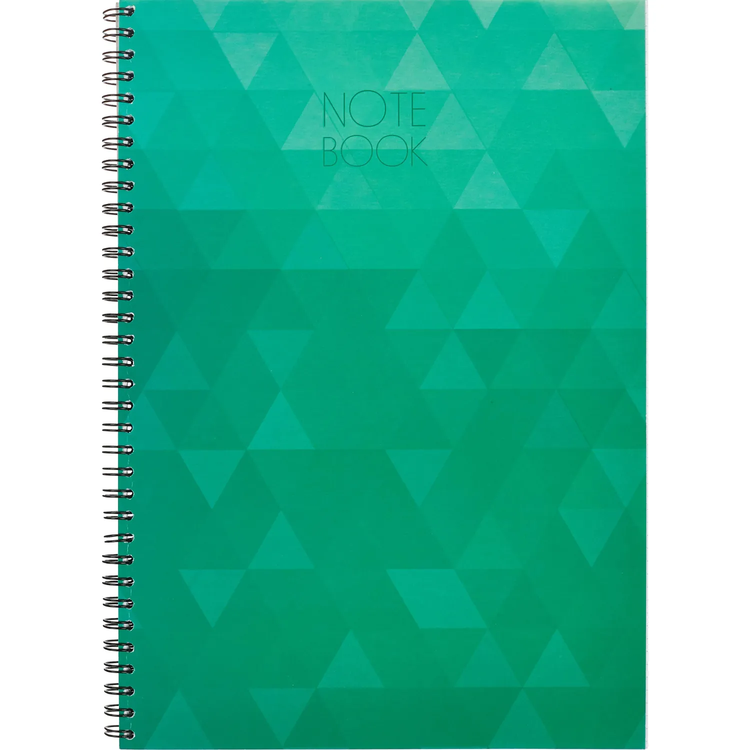 Тетрадь общая Attache Cristal,96л,клет,А4,спир,обл.мел.карт, 1368108К