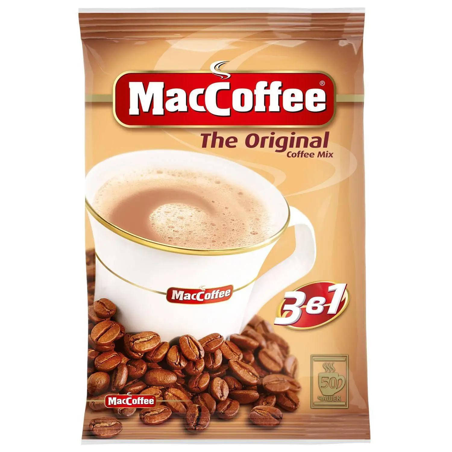 Кофе MacCoffee 3 в 1 50пак.по 20г., 362501К
