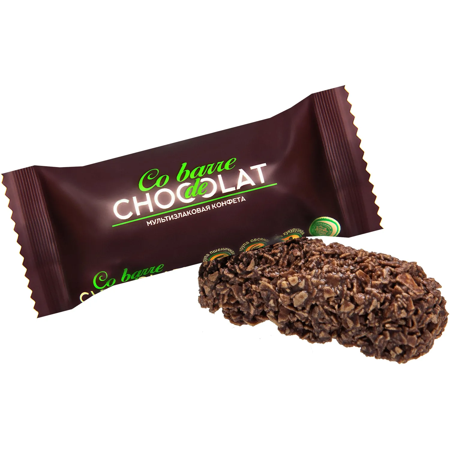 Конфеты Co barre de CHOCOLAT мультиз. с темной кондитерской глаз., 500г, 1595181К