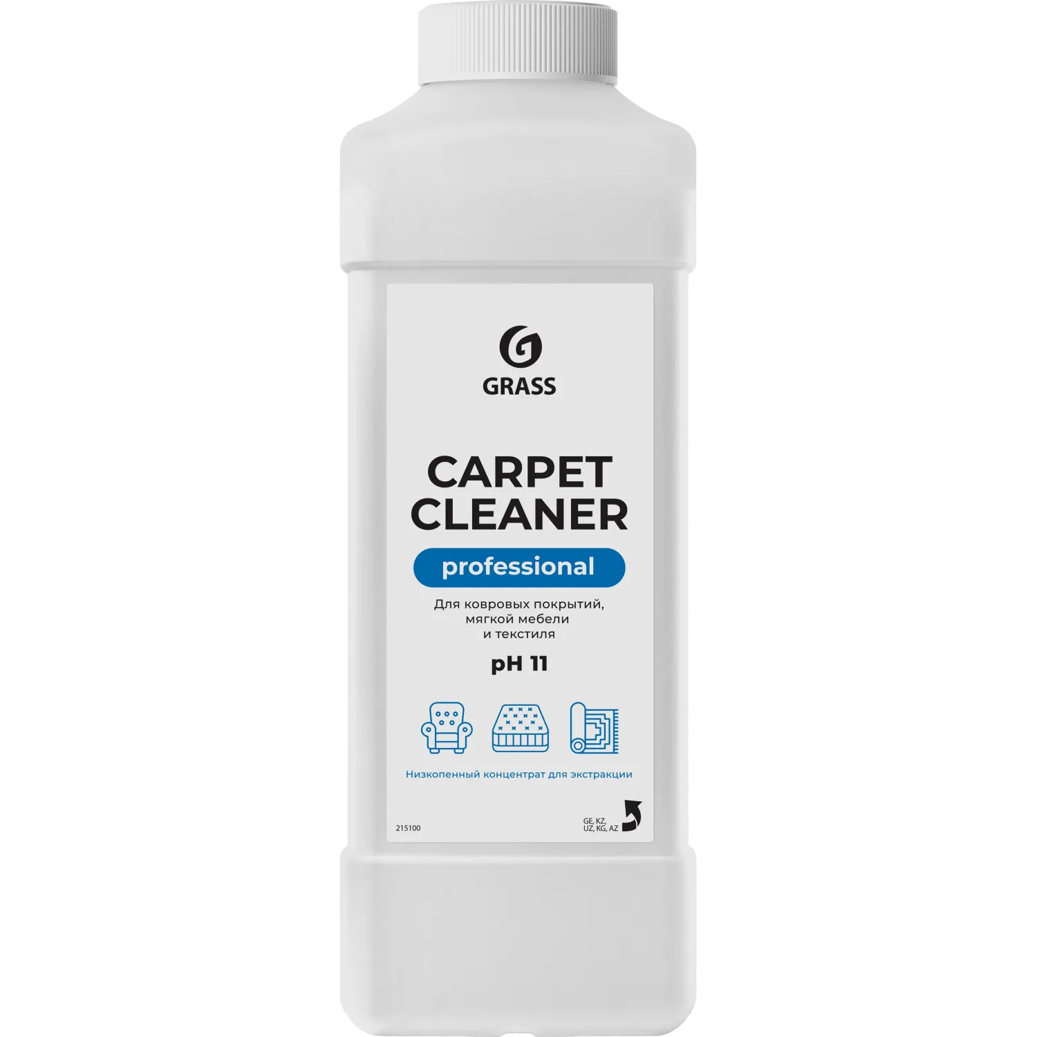 Профхим ковры д/экстрак чистки-пятновывед, щел Grass/Carpet Cleaner,1л, 993674К