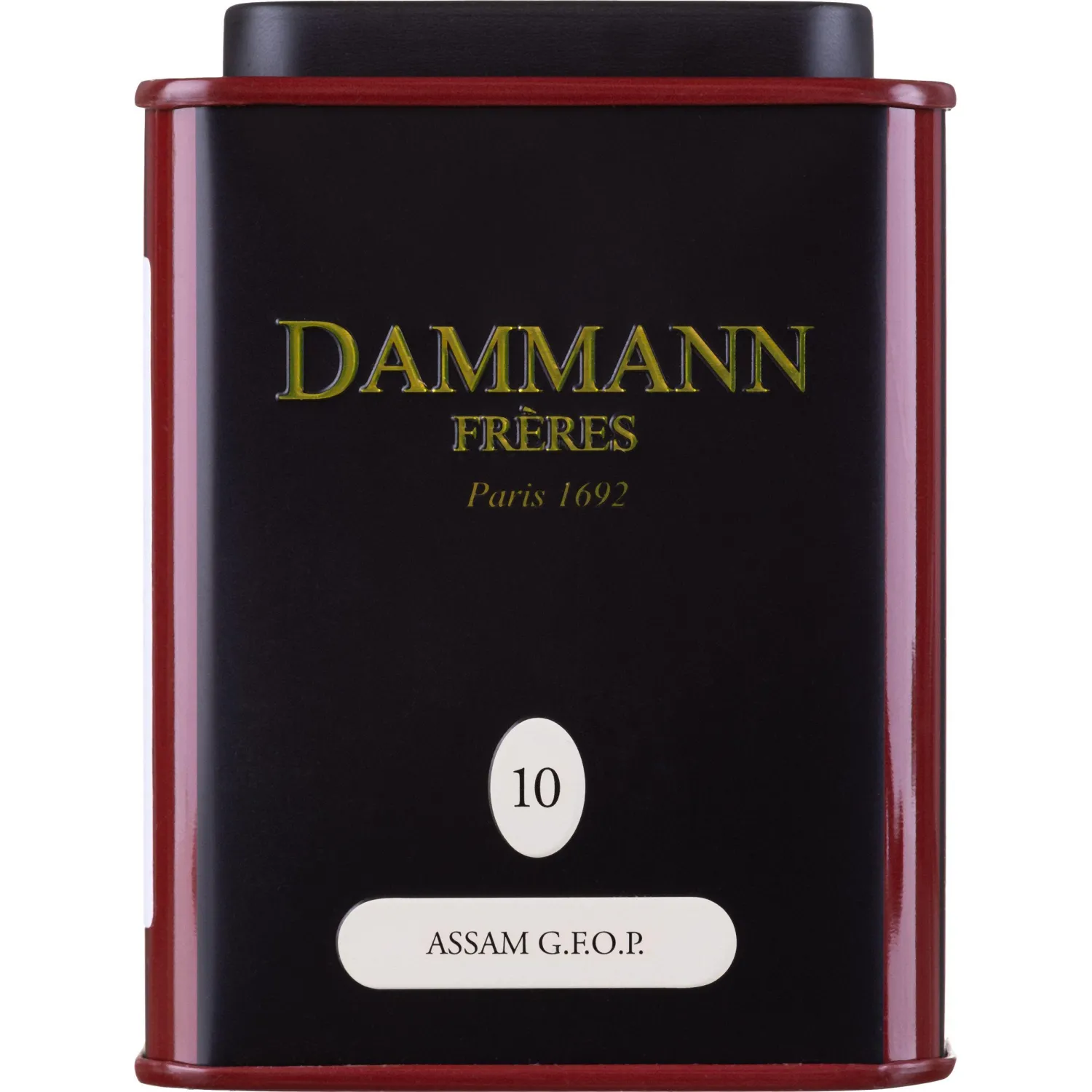 Чай Dammann Assam GFOP листовой черн., 100г ж/б  6755, 831367К