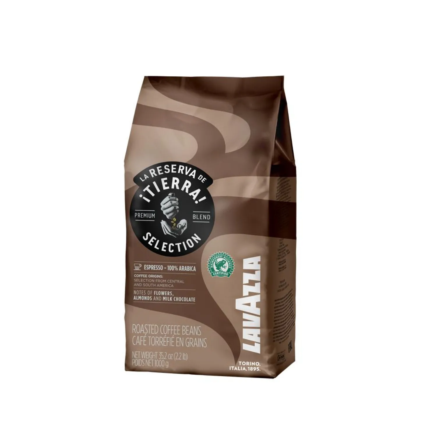 Кофе Lavazza La Reserva de Tierra Selection Espresso в зернах, 1кг, 1764661К