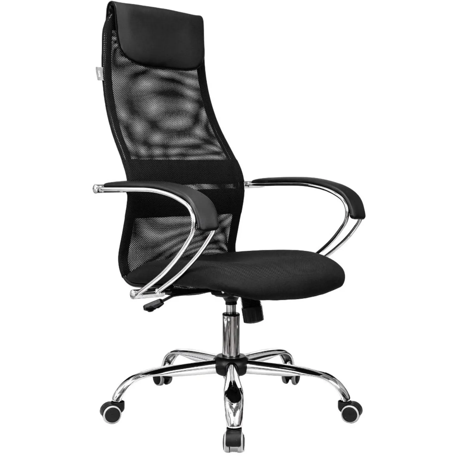 Кресло 1L5_VB_Бюрократ CH-607SL чернTW-01 NeoBlack сетка/ткань крест.металл, 2298165К
