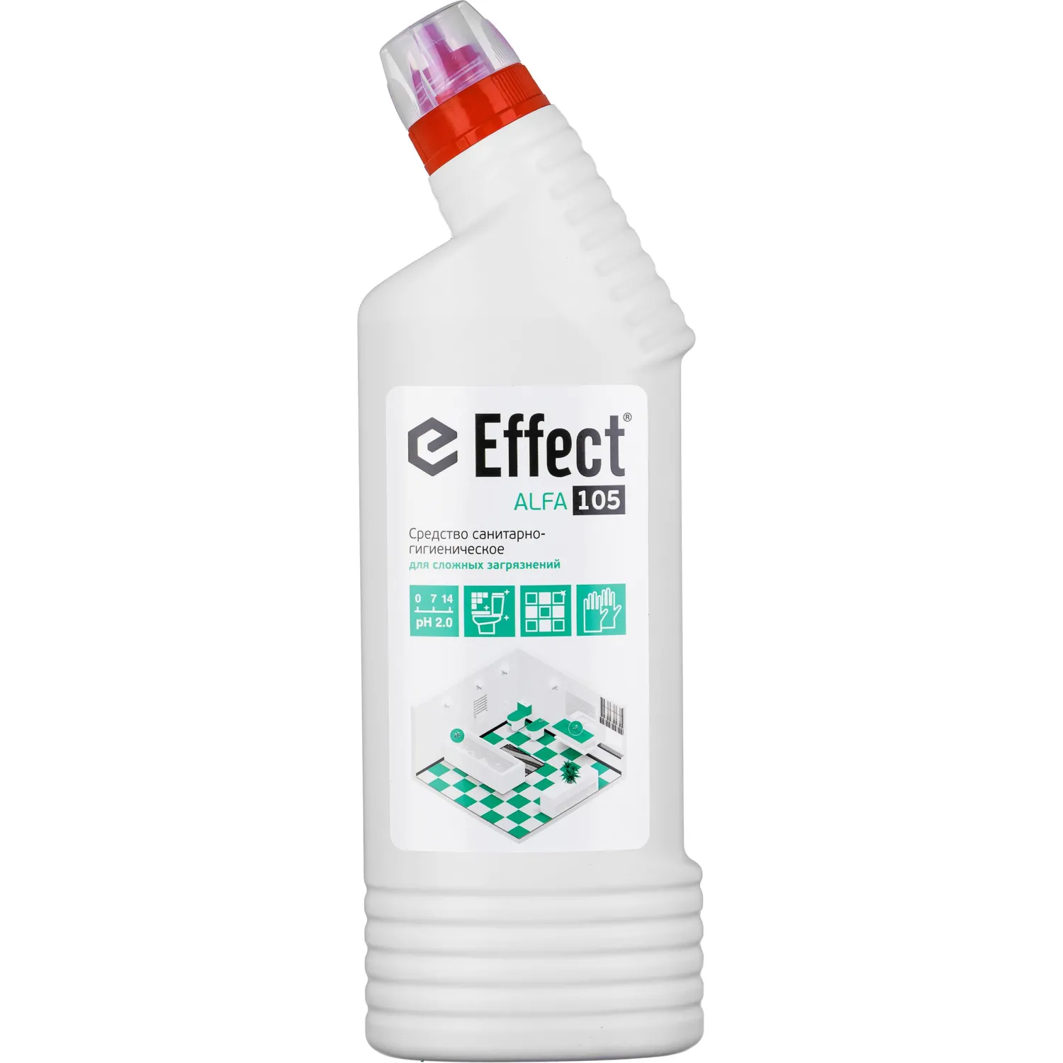 Профхим сантех кисл от сложн загрязнений Effect/ALFA 105, 0,75л, 789808К