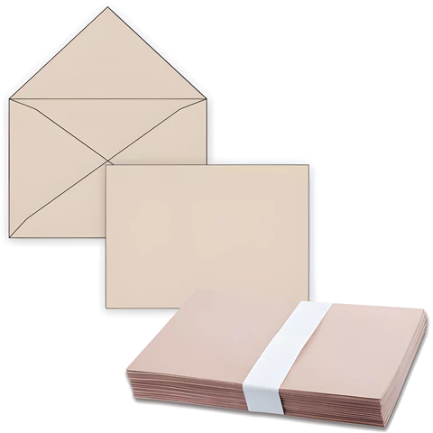 Конверты С4 (229х324 мм) КРАФТ, без клея, 90 г/м2, КОМПЛЕКТ 500 шт., треугольный клапан, 76421