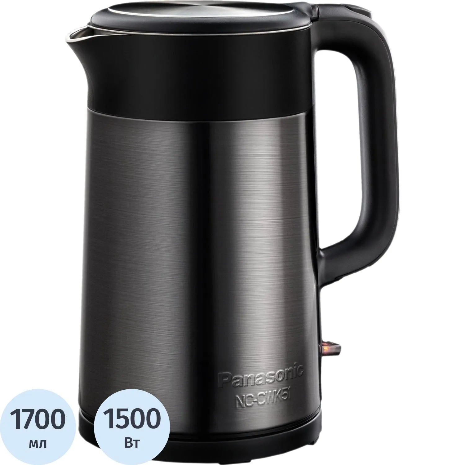 Чайник Panasonic NC-CWK51, электрический, черный, 2104476К