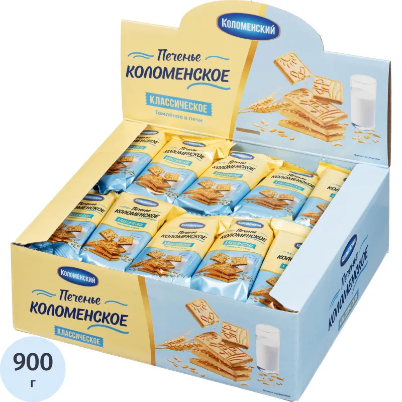 Печенье Коломенское классическое шоу/бокс, 30гх30/уп, 1516 , 2050652К