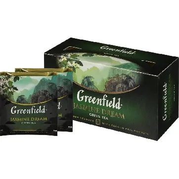 Чай Greenfield Jasmin Dream зел.фольг.25пак. 0373-10,104572, 960610К