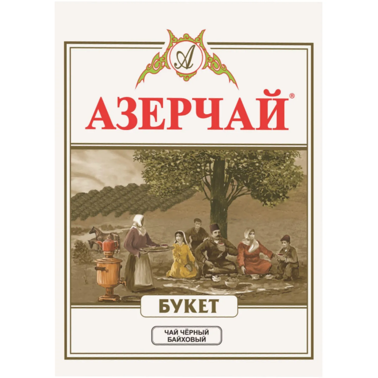 Чай Азерчай Букет черный 200г 211433/416263, 761023К