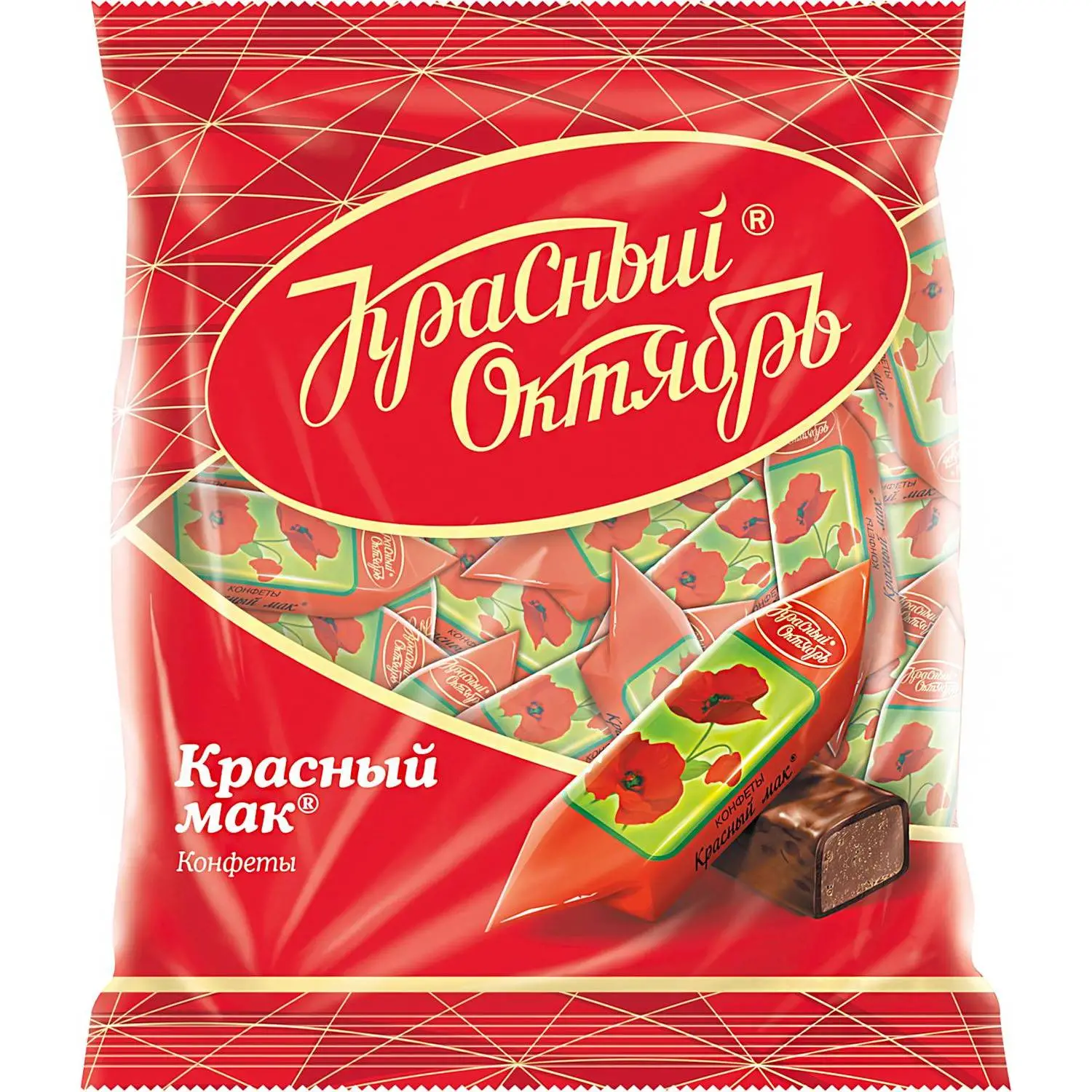Конфеты Красный мак, 250г, 1635120К