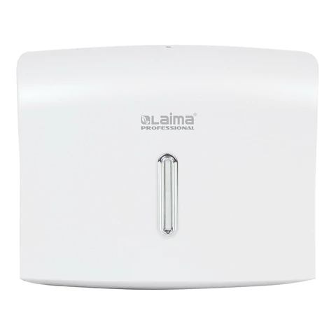 Диспенсер для полотенец LAIMA PROFESSIONAL BASIC (Система H2), Z-сложения, белый, ABS, 605049