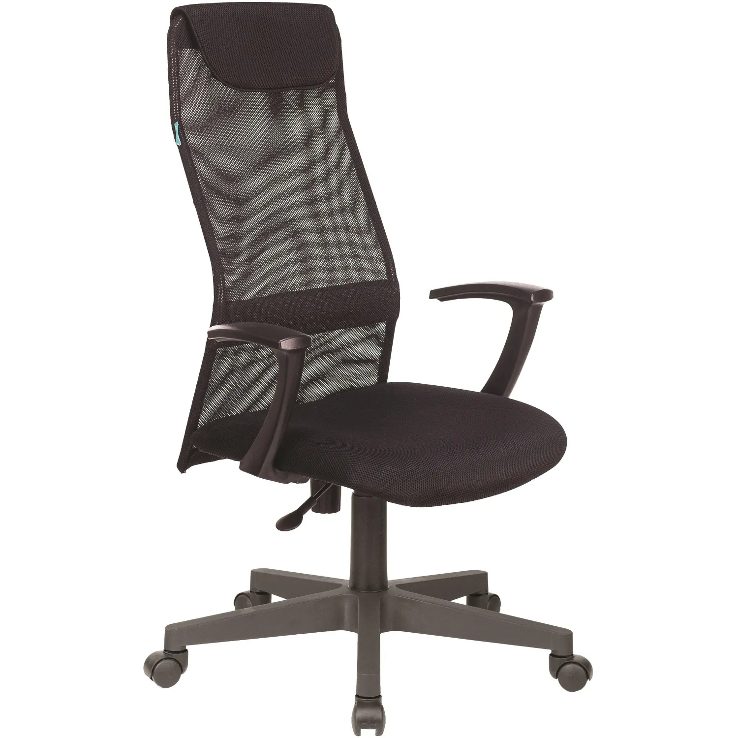 Кресло 1L5_VB_БЮРОКРАТ KB-8 Black черный TW-01 TW-11 сетка, 2298147К
