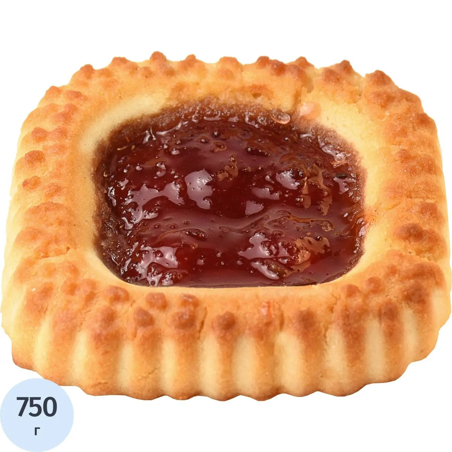 Печенье Деловой Стандарт Сдобное лукошко вишня-черешня 750г, 2267365К