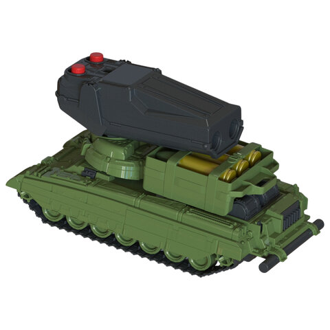 Военная машина игрушечная БМП "НП-01" с ракетной установкой, пластик, 21,5x11x12см, НОРДПЛАСТ, 1505