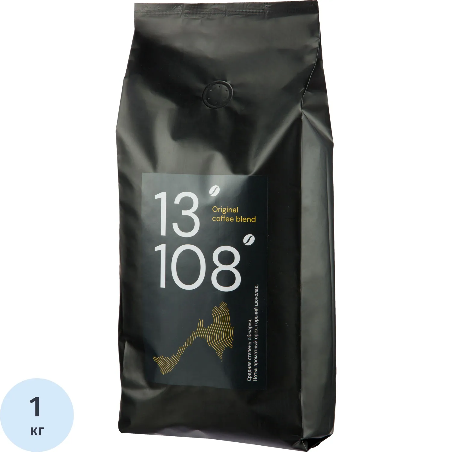 Кофе жареный в зернах 13/108 Original coffee blend, 1кг, 1715103К