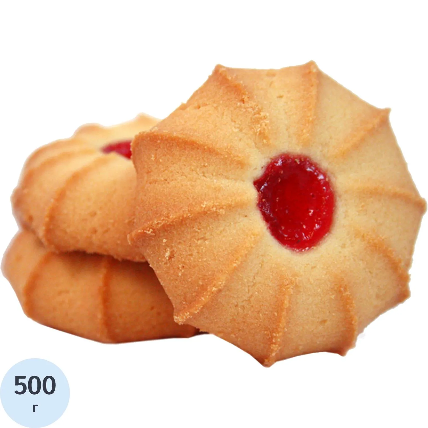 Печенье Курабье Выбор Лакомки сдобное классическое мини тв-кор, 500г, 2365870К