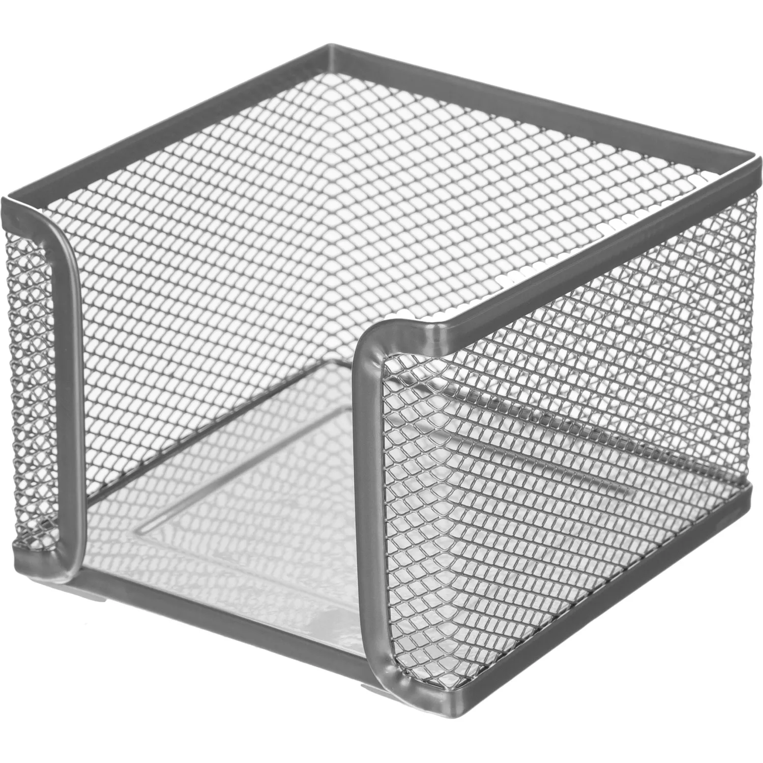 Подставка для блок-кубиков Attache 78x105x105мм серебристый LD01-499-1, 688779К