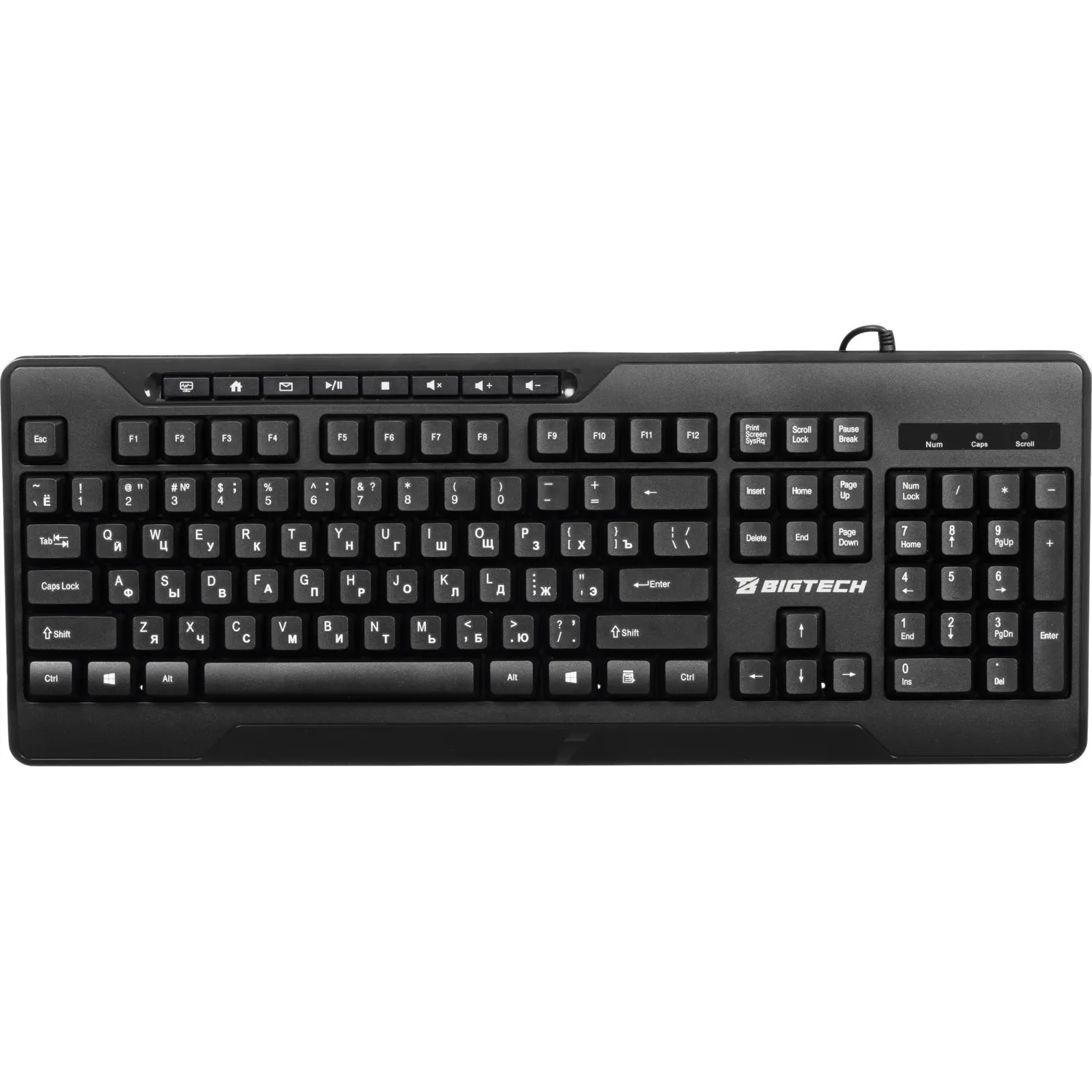 Клавиатура Bigtech BM-K213BK, 2068671К
