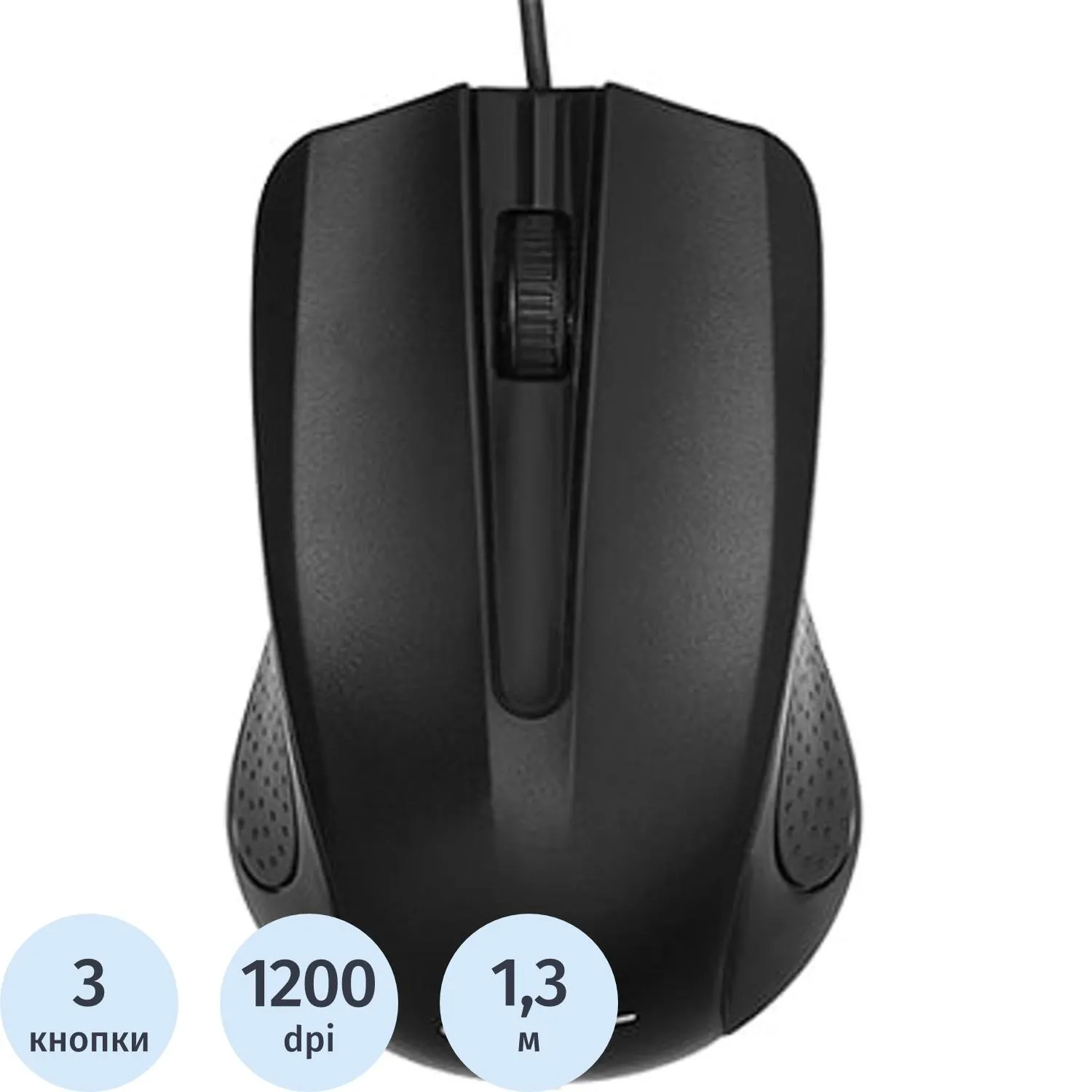 Мышь компьютерная Acer OMW010, черный, 1341657К