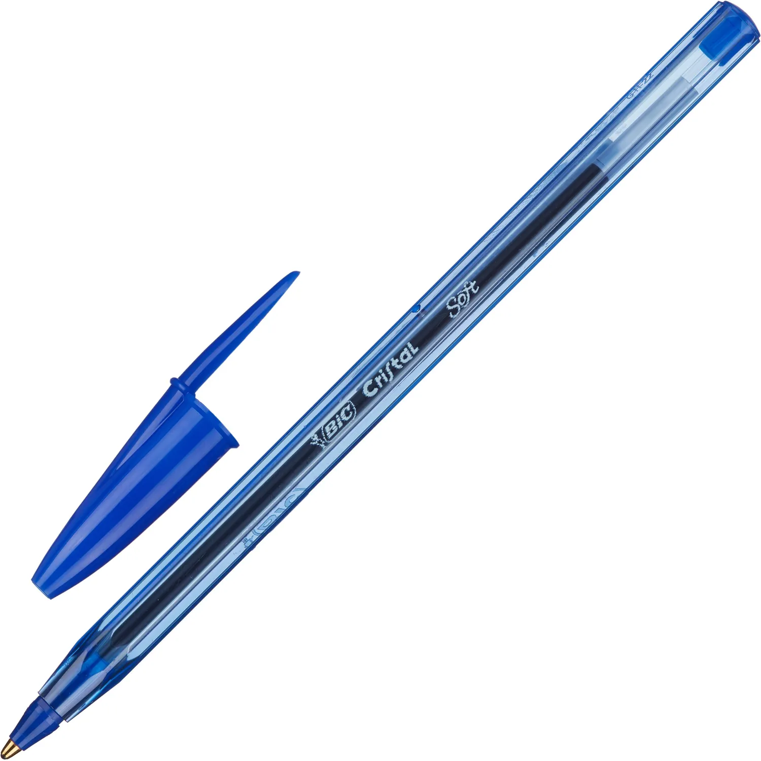 Ручка шариковая неавтомат. BIC Cristal Soft масл,синий,0,35мм,951434, 1054851К