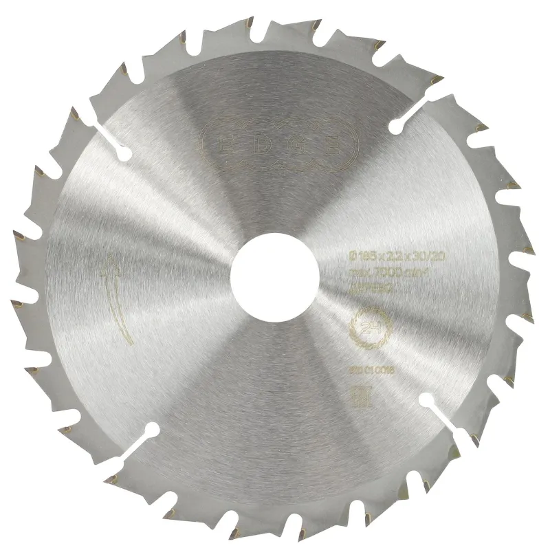 Диск пильный по дереву EDGE by PATRIOT, d185х24х30/20мм, 24зуб (810010018)