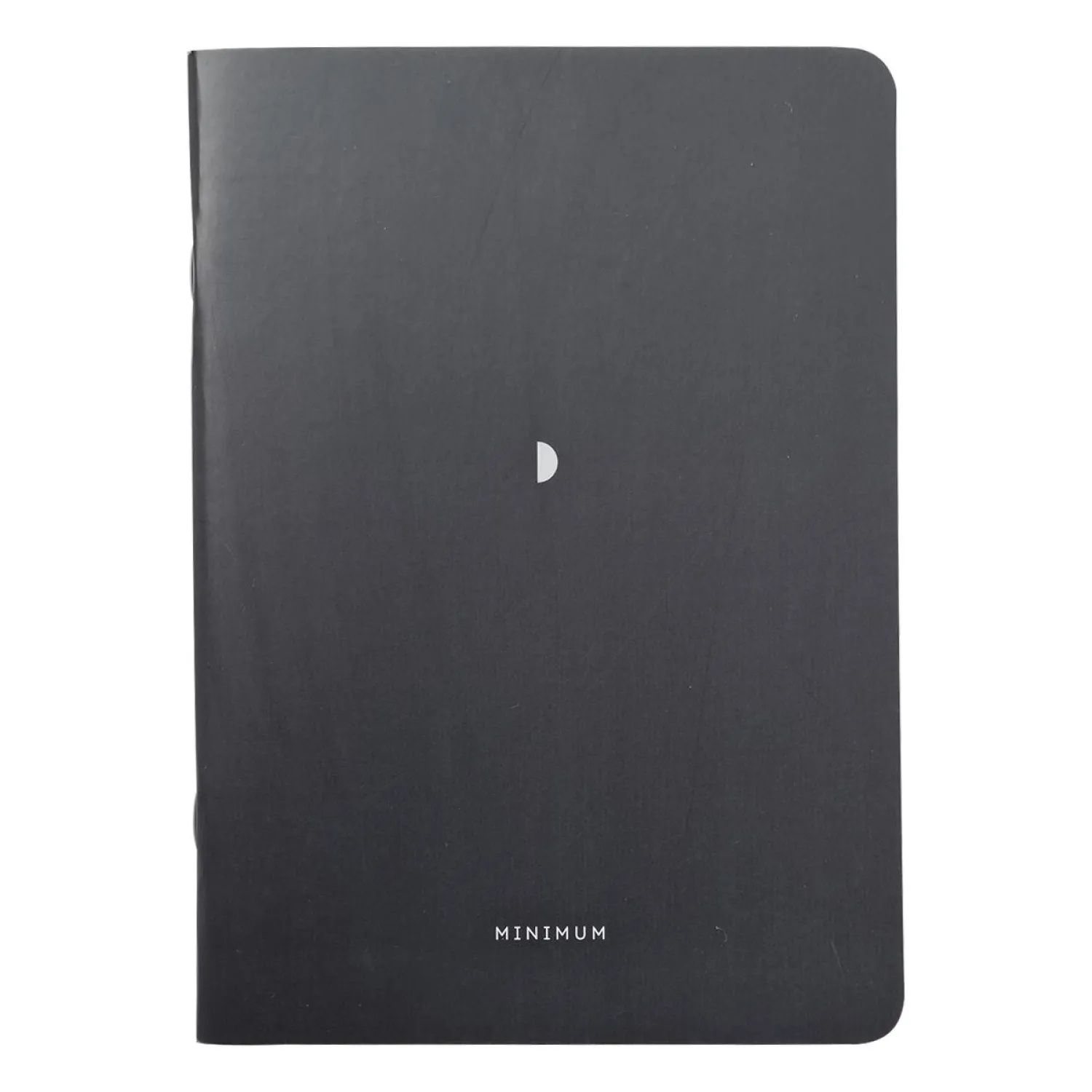 Бизнес-тетрадь А5, 40л. клетка, скрепка, 150х210мм Minimalism черный N2505