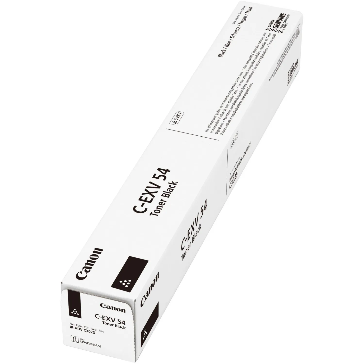 Тонер-картридж Canon C-EXV54 (1394C002) чер. для C3025/C3025i