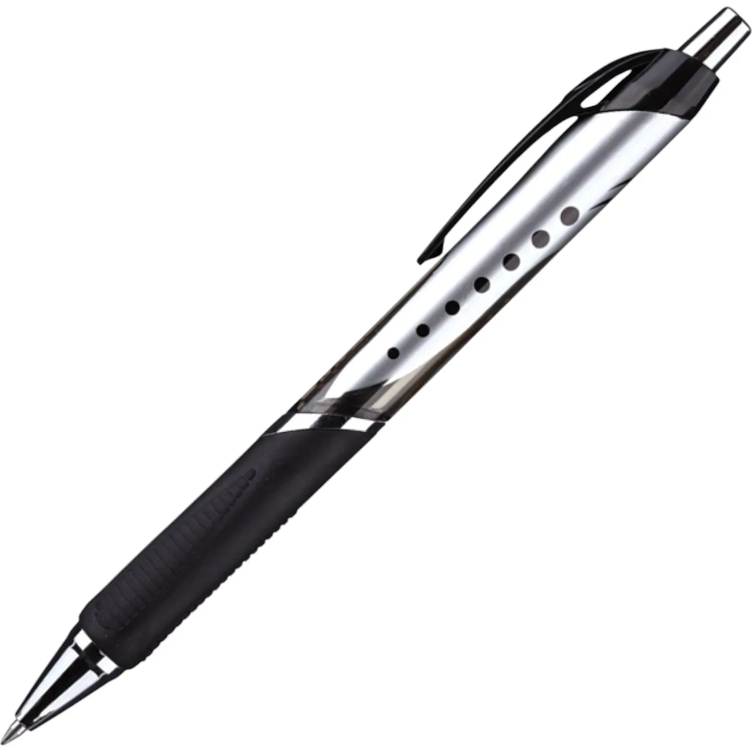 Ручка гелевая автомат.Galaxy,черн.корп,черный,манж, 389766К
