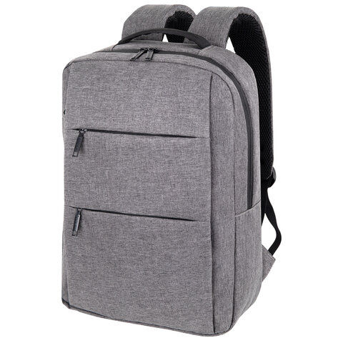 Рюкзак HEIKKI ACCORDANCE (ХЕЙКИ) универсальный, отделение для ноутбука, серый, 41х30x12 см, 273902
