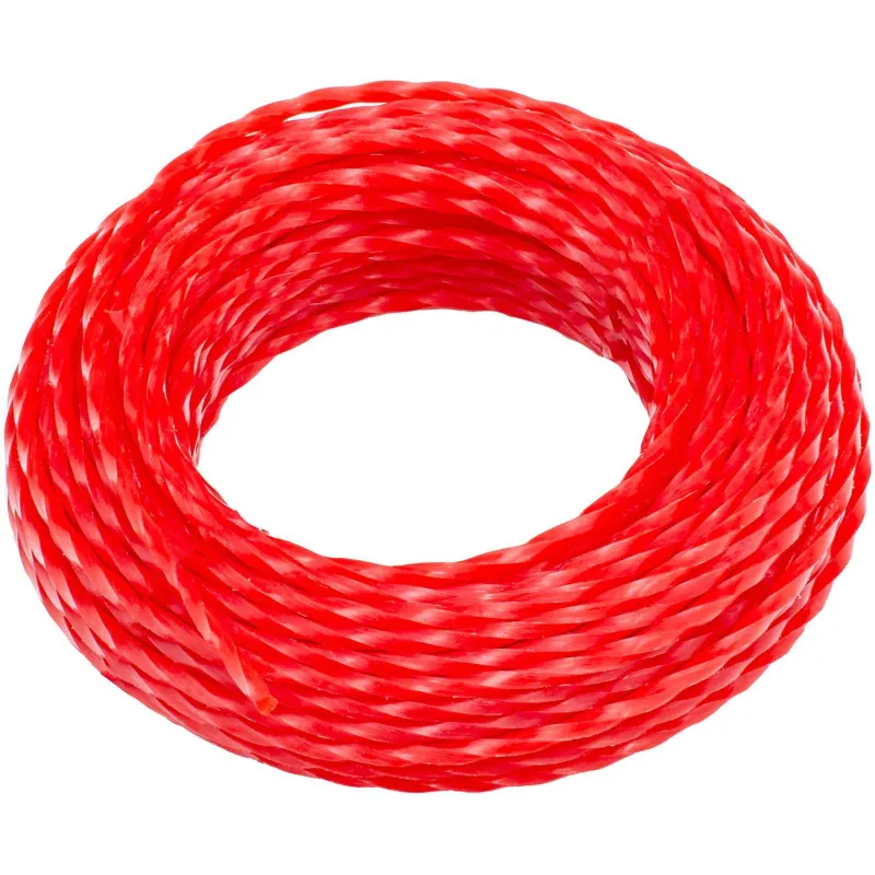 Леска для триммера MTX витой квадрат 3,0 мм х 15 м (96868)