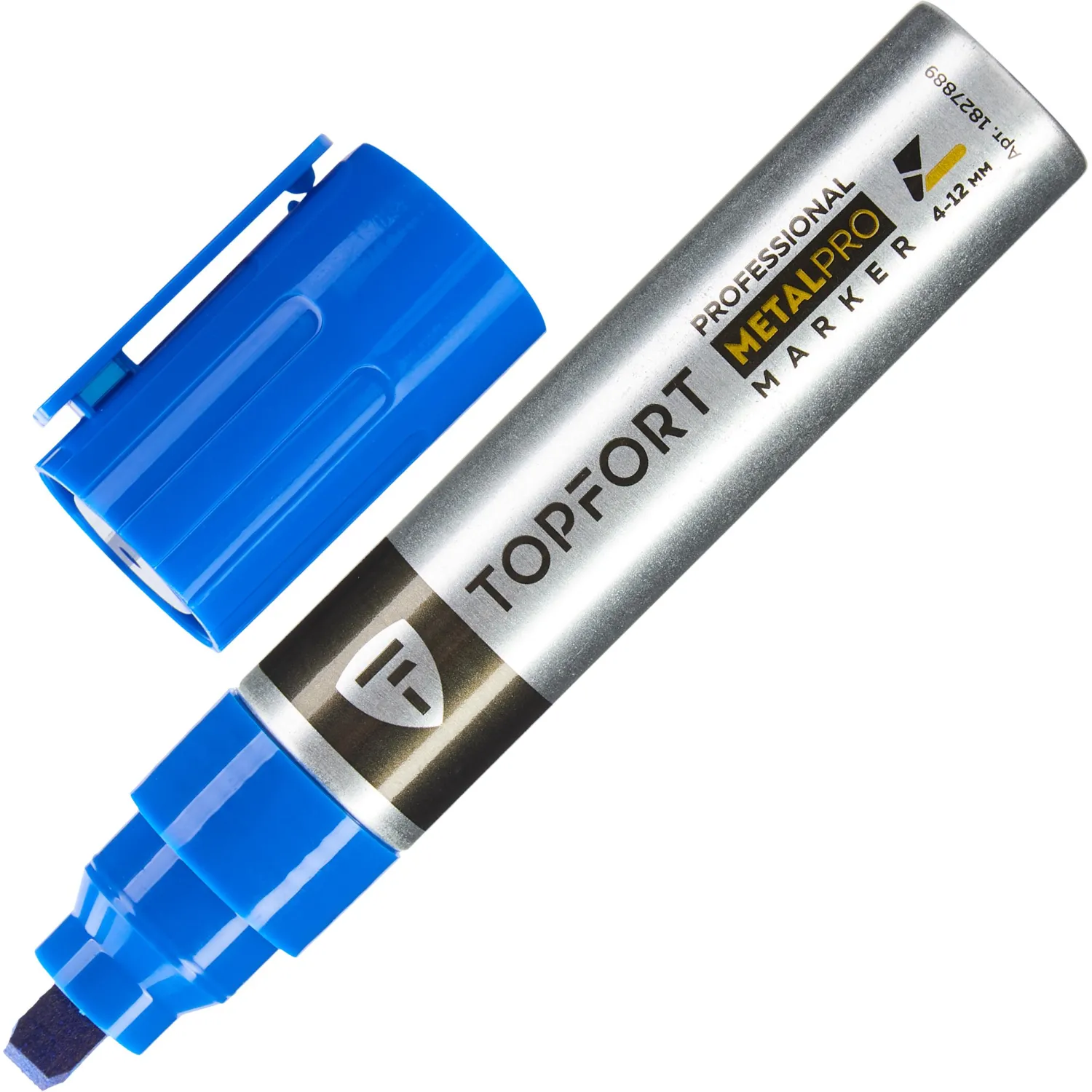 Маркер для металла Topfort MetalPro 4-12 мм синий, 1827889К