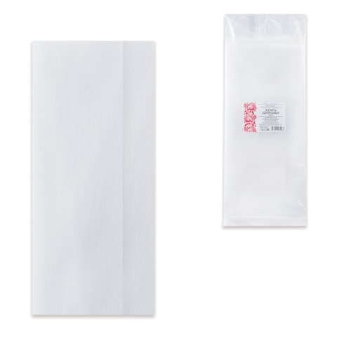 Скатерть одноразовая из полипропилена 140х110 см, ИНТРОПЛАСТИКА, белая