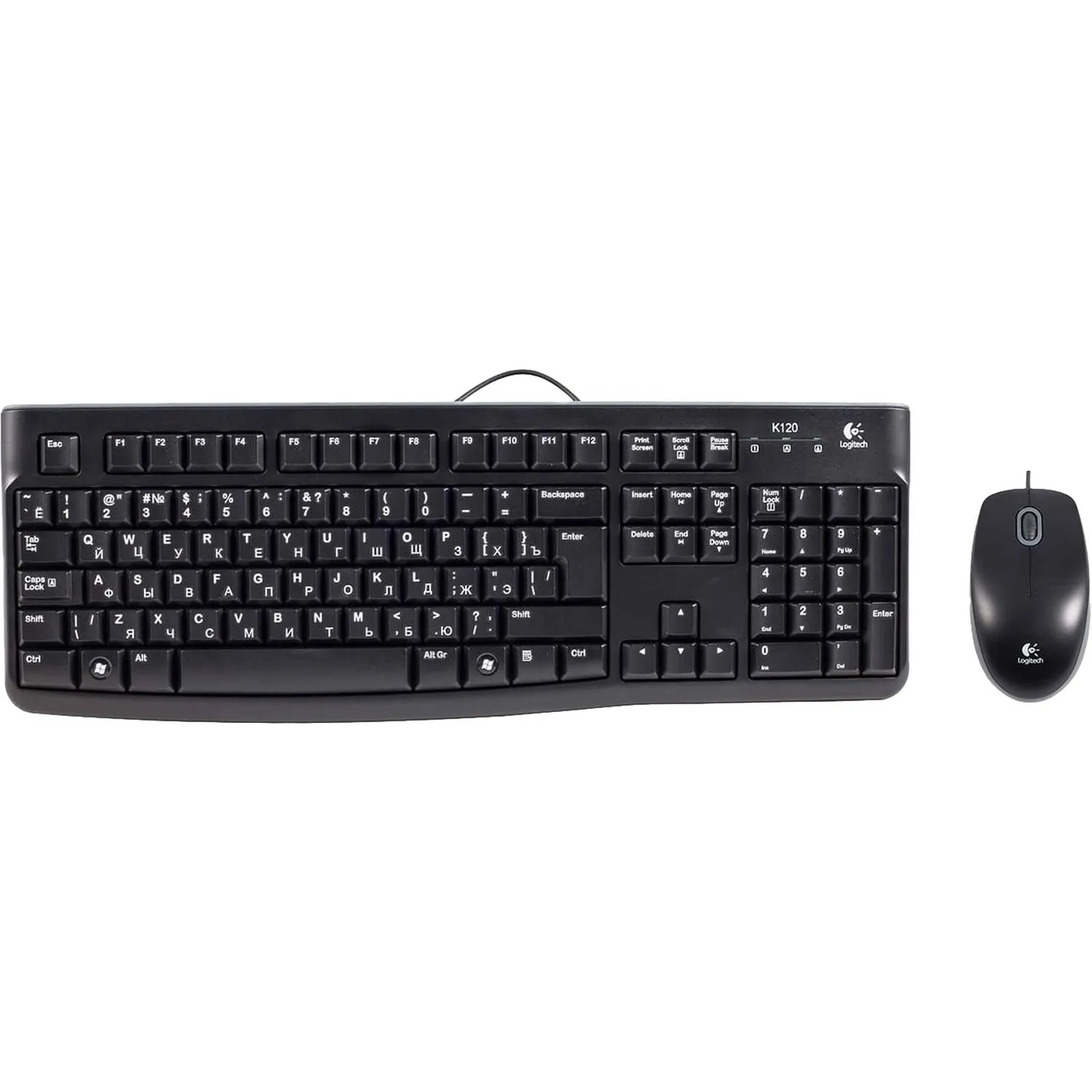 Набор клавиатура+мышь Logitech MK120 920-002562./920-002561/920-002589