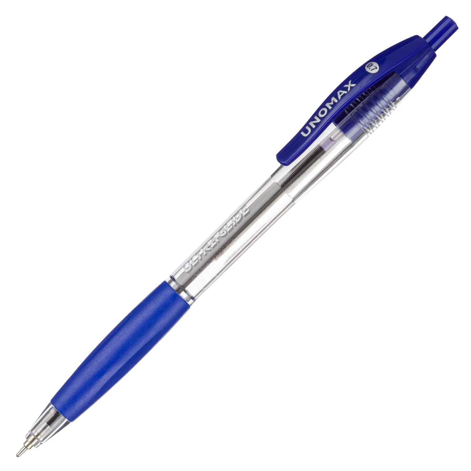 Ручка шариковая автомат. Unomax UltraGlideRT0,3мм,шар0,7,син,масл,ман, 1680861К