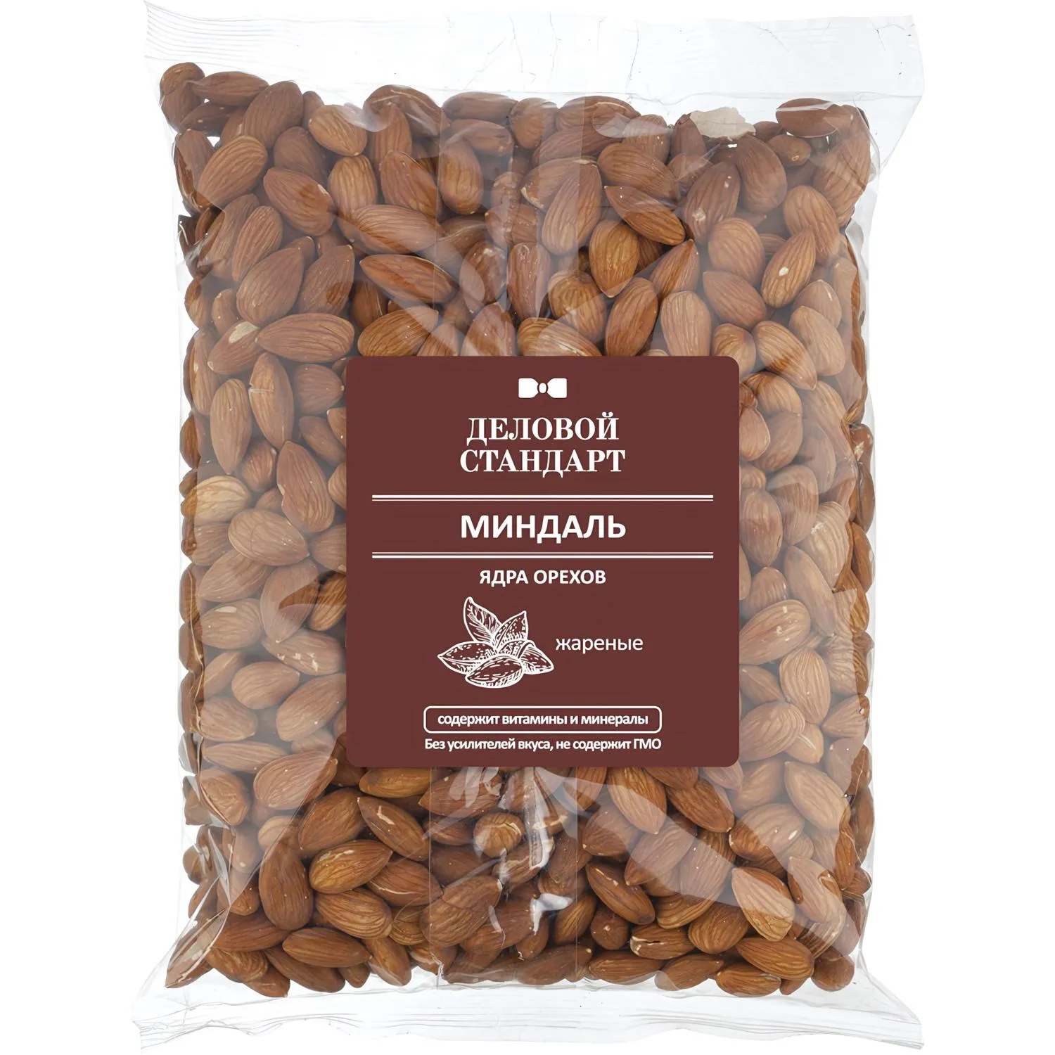 Миндаль Деловой Стандарт жареный, 1кг