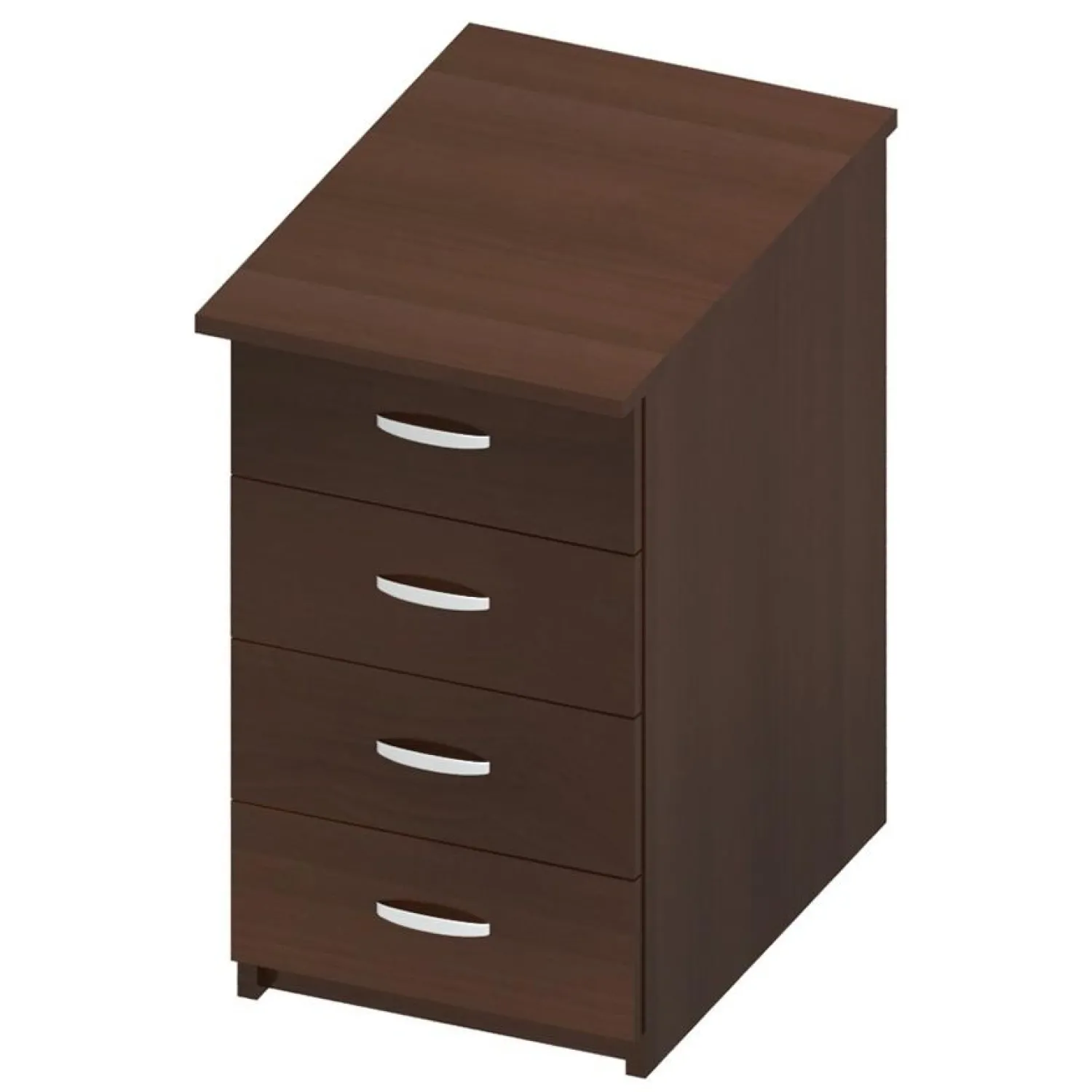 Тумба 1L5_МК Логика приставная 4 ящика НГ 501/1.12.6 Ш400 ноче гварнери