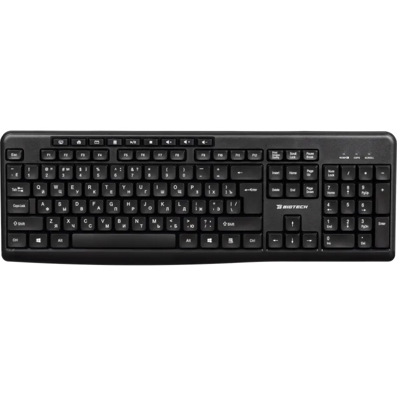 Клавиатура Bigtech BM-KW270BK, 2068670К