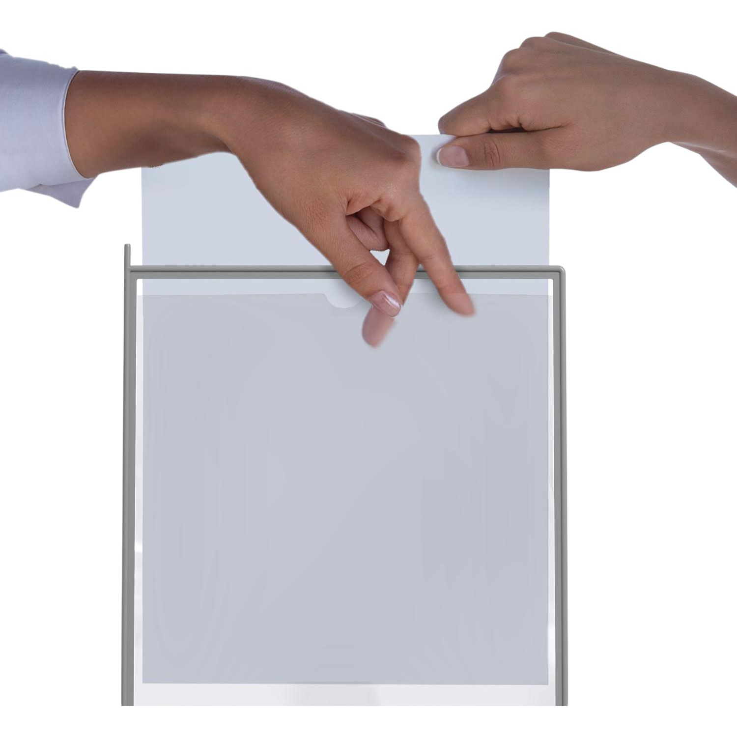 Демосистема настенная 10 панелей, серый, 2части