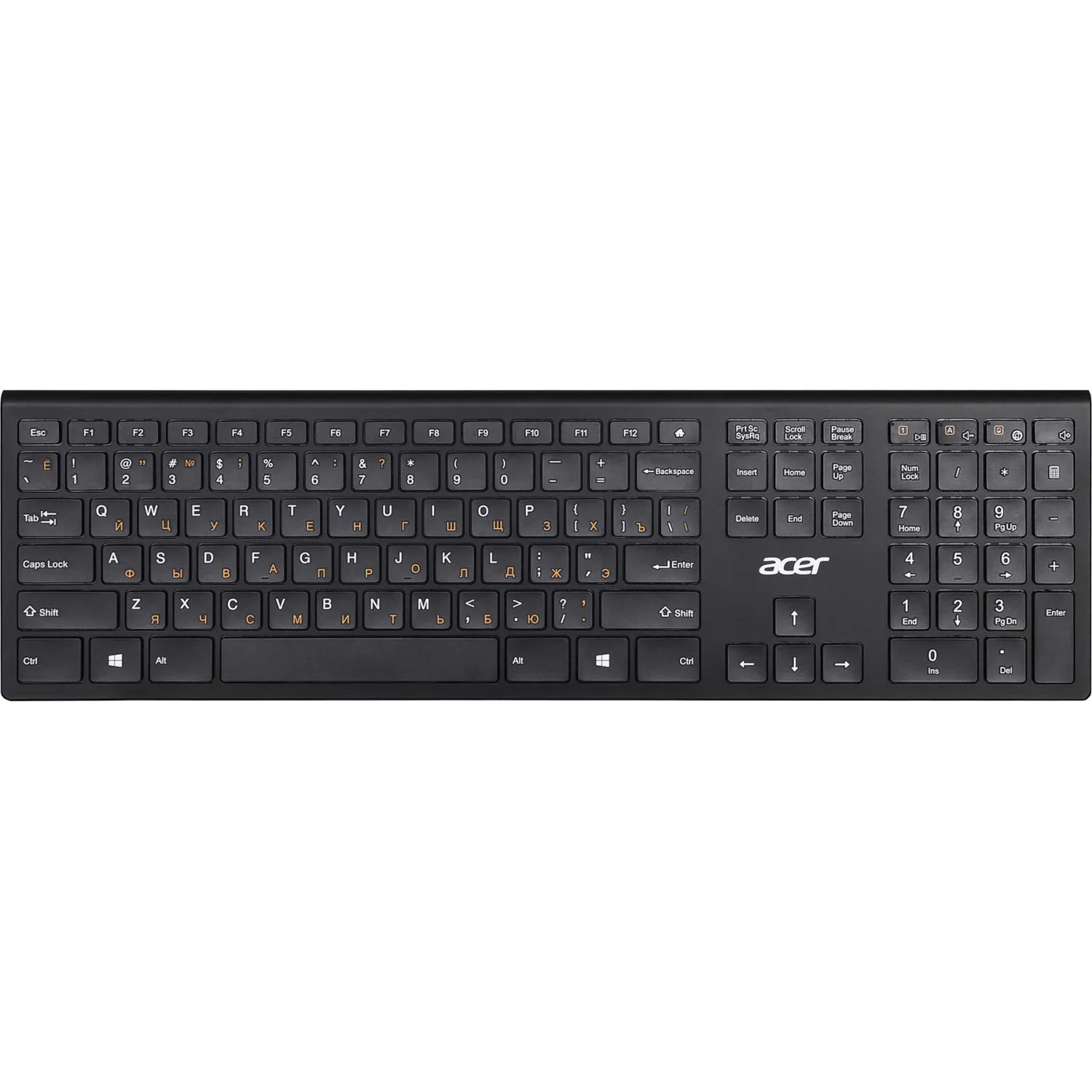 Набор клавиатура+мышь Acer OKR030 Wireless, черный