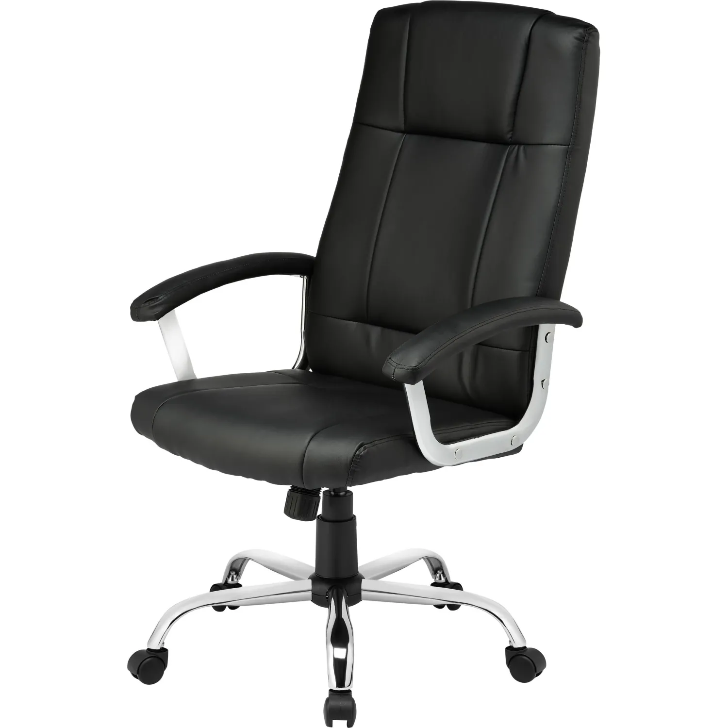 Кресло BN_Dp_Руководителя EChair-524 TPU к/з черный, хром