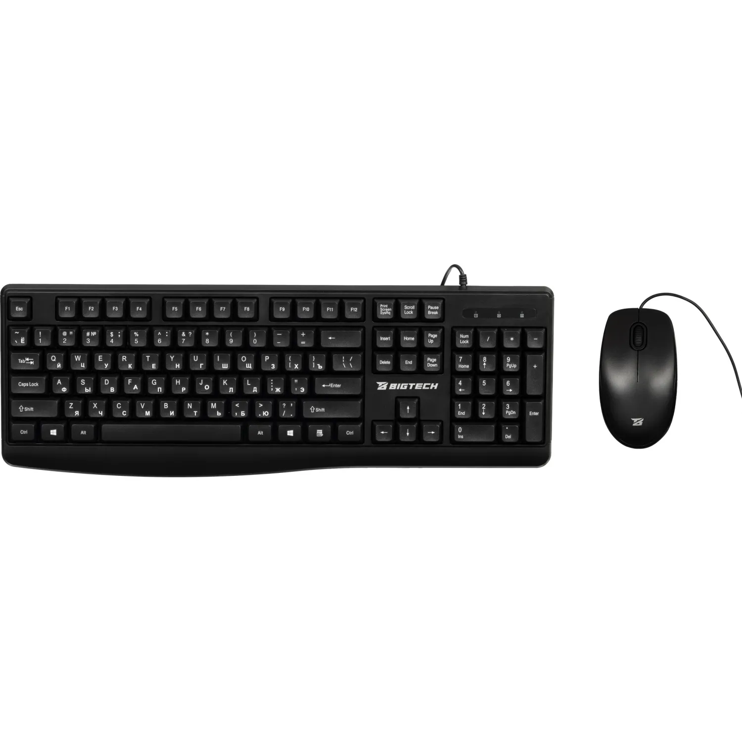 Набор клавиатура+мышь Bigtech BM-MK120, 2068674К