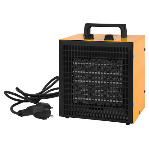 Тепловая пушка электрическая SONNEN PTC3001, 3000 Вт, керамический нагревательный элемент, 2 режима, 456206